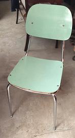 Sedia vintage in formica anni ‘70