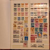 Album circa 250 francobolli vari