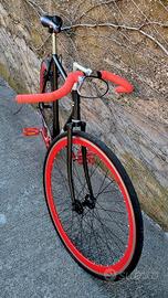 fixed Cinelli telaio acciaio Columbus vintage 