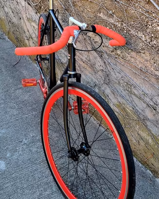 fixed Cinelli telaio acciaio Columbus vintage 