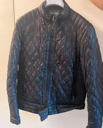 Piumino nero lucido jean’s paul gualtier