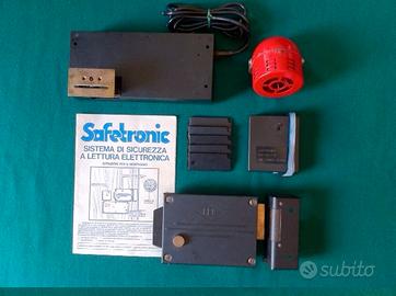 ELETTRO-SERRATURA CON CHIAVE ELETTRONICA ED ALLARM