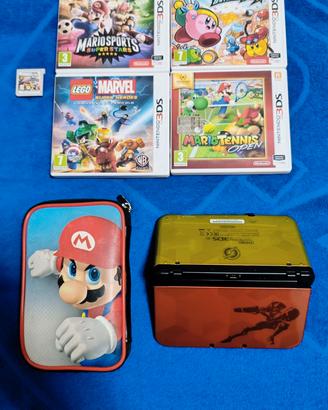 New Nintendo 3DS XL Samus Edition, 5 giochi, cover