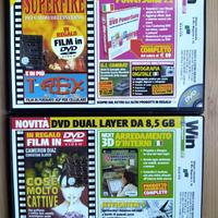 Lotto 12 dvd double side win magazine