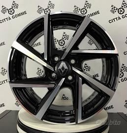 4 Cerchi in lega Renault Clio Megane Captur da 16