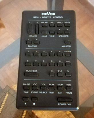 Telecomandi e manuali Revox