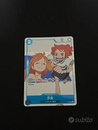 ne Piece Card Game P-096 Nami Fan Letter Promo