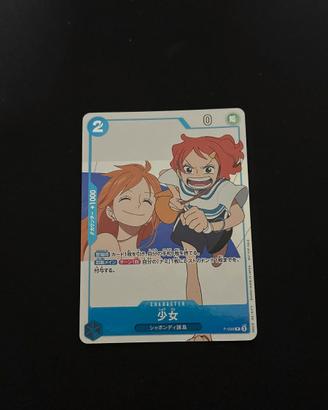 ne Piece Card Game P-096 Nami Fan Letter Promo