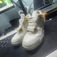 Air jordan 4 metallic gold originali