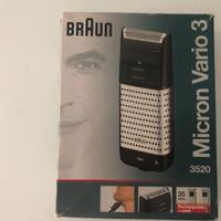 RASOIO ELETTRICO BRAUN MICRON VARIO 3