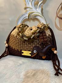 Le borse all'uncinetto create da Gisella 