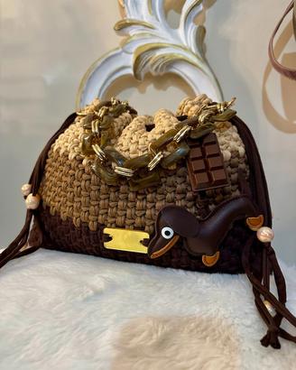 Le borse all'uncinetto create da Gisella 