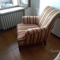 Poltrona stile chippendale anni 30