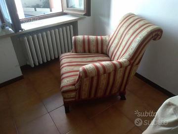 Poltrona stile chippendale anni 30