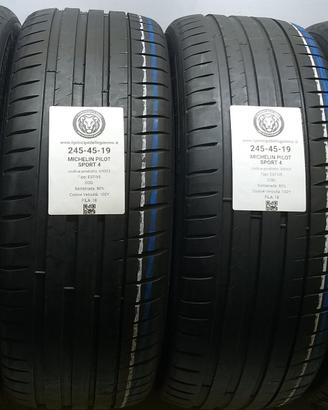 4 GOMME 245 45 19 MICHELIN A69003