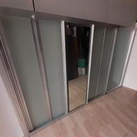 Vetrata in all.anodizzato