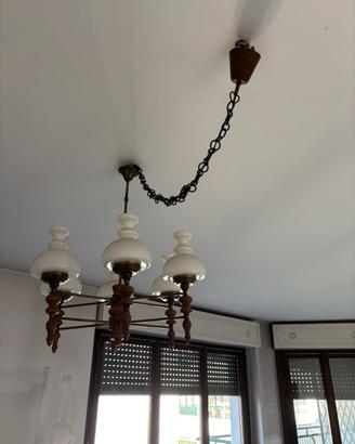 Lampadario con 6 punti luce