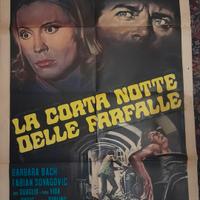 manifesto originale cinema film la corta notte  de