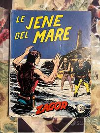 ZAGOR n.75 LE JENE DEL MARE prima serie 1967