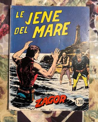 ZAGOR n.75 LE JENE DEL MARE prima serie 1967