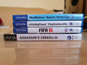 Giochi Ps Vita + Ps3