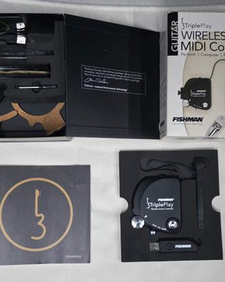 Pickup midi wireless Fishman Triple play
