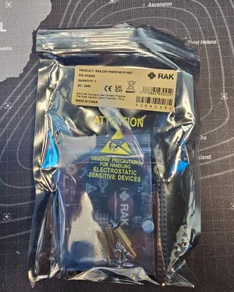 Kit LoRaWAN RAK2287 SPI EU868 GPS + Pi HAT Antenna