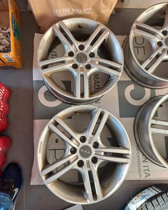 Set 4 cerchi in lega MAK 16" pollici 