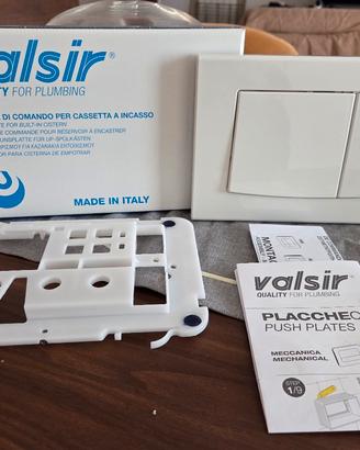 placca scarico wc valsir modello tropea