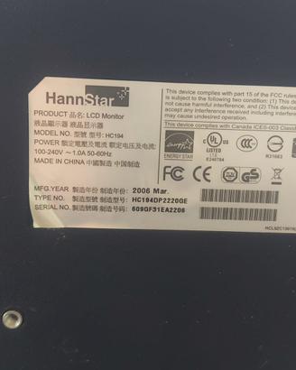Monitor Hanns-G   HC194
