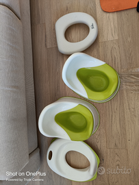 2 vasini e 2 riduttori per wc