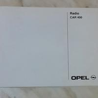 Istruzioni Car 400 Philips, Opel, De,Eng,Fr,Es,Pd