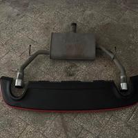 Marmitta più diffusore alfa romeo Giulietta 170