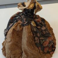 Antica bambola biscuit copriteiera  BISQUE DOLL