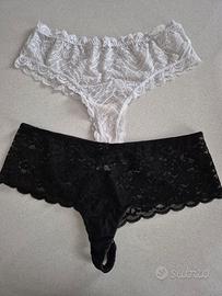 Lotto di 2 culotte brasiliana in pizzo Intimissimi