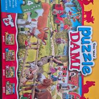 Puzzle Dami. 4 da 19 x 24 cm. 