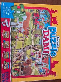 Puzzle Dami. 4 da 19 x 24 cm. 