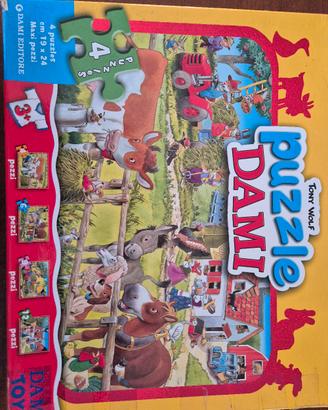 Puzzle Dami. 4 da 19 x 24 cm. 