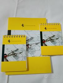 Ferrari: 3 block notes Scuola dei Mestieri