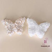 candela \ gessetto Farfalla fiorata