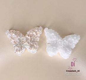 candela \ gessetto Farfalla fiorata