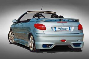 Paraurti tuning posteriore PEUGEOT 206