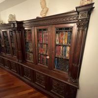 Libreria in noce