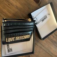 Porta carte di credito e monete LOVE MOSCHINO