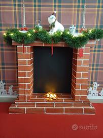 Camino decorativo di Babbo Natale