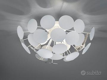 Illuminazione soffitto rotonda Ø 54 cm bianco/arge