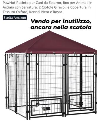 gabbia pawhunt per cani per esterno 