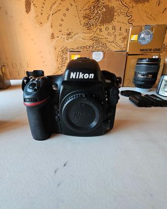 NIKON D800 E 2 OBBIETTIVI