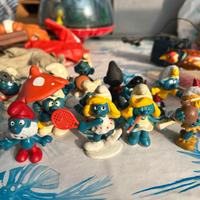 I puffi  anni 70/80 da collezione 11 pezzi