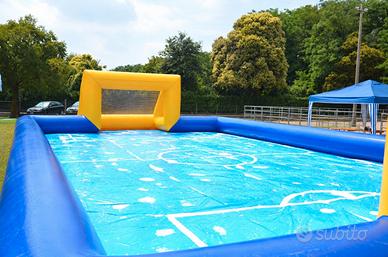 Campo calcio saponato - Bubble football
